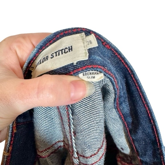 Taylor Stitch Brenham Slim Broken In Jeans Made in USA - Picture 9 of 10